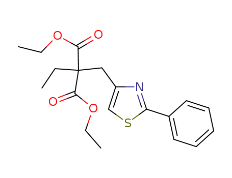 ethyl-(2-phenyl-thiazol-4-ylmethyl)-malonic acid diethyl ester