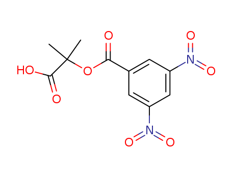 2-(3,5-dinitrobenzoyl)oxy-2-methyl-propanoic acid cas  7472-03-9