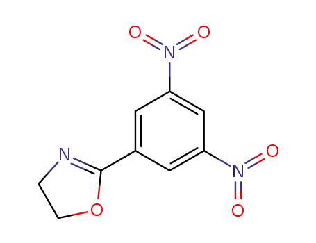 Molecular Structure of 80640-90-0 (Oxazole, 2-(3,5-dinitrophenyl)-4,5-dihydro-)
