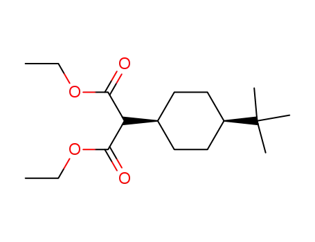 Propanedioic acid, [4-(1,1-dimethylethyl)cyclohexyl]-, diethyl ester, cis-