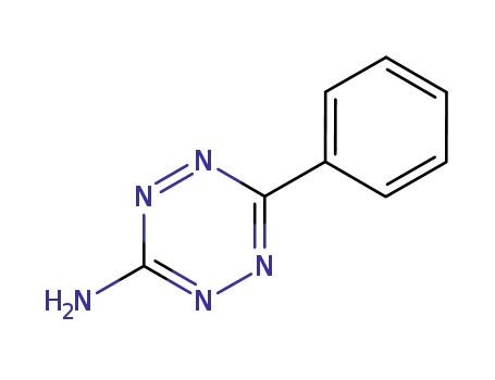 Molecular Structure of 14418-30-5 (6-phenyl-1,2,4,5-tetrazin-3-amine)