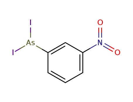 Molecular Structure of 6308-57-2 (diiodo-(3-nitrophenyl)arsane)