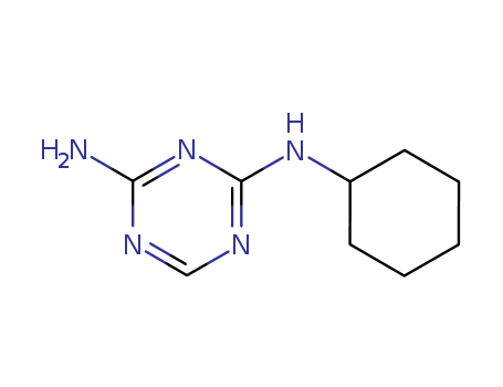 1,3,5-Triazine-2,4-diamine,N2-cyclohexyl- cas  645-20-5