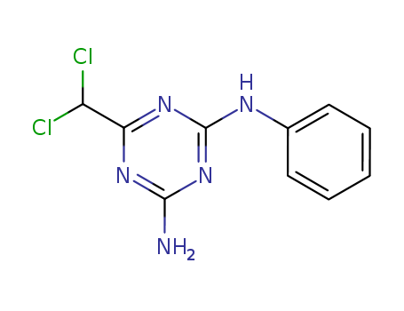 1,3,5-Triazine-2,4-diamine, 6-(dichloromethyl)-N2-phenyl-