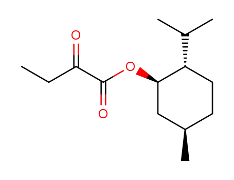 2-oxo-butyric acid-((1<i>R</i>)-menthyl ester)