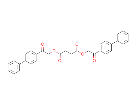 5169-74-4,bis[2-(biphenyl-4-yl)-2-oxoethyl] butanedioate,