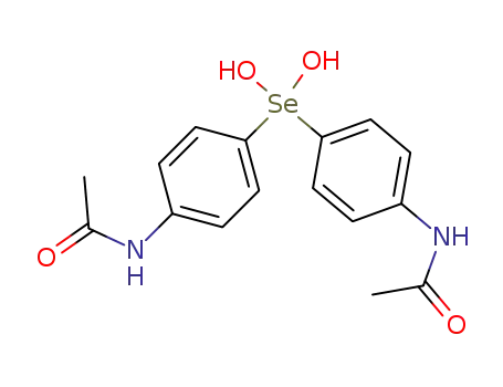 Molecular Structure of 63981-20-4 (Selenoxylic acid,Se,Se-bis[4-(acetylamino)phenyl]-)