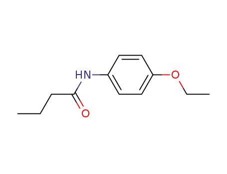 Molecular Structure of 21218-92-8 (N-(4-ethoxyphenyl)butanamide)