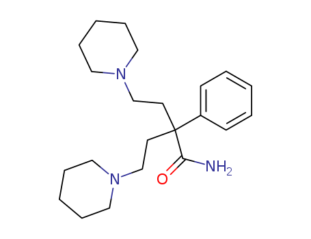 1-Piperidinebutanamide,α-phenyl-α-[2-(1-piperidinyl)ethyl]-