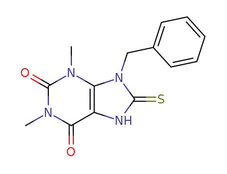 5426-69-7,9-benzyl-1,3-dimethyl-8-thioxo-3,7,8,9-tetrahydro-1H-purine-2,6-dione,