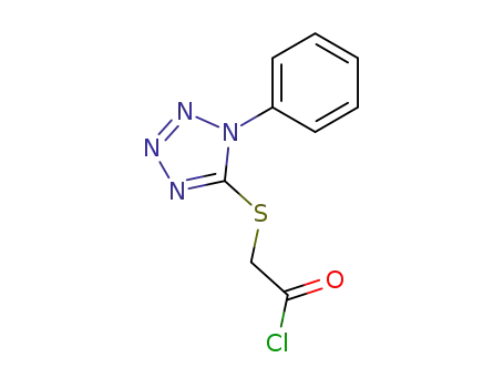 Acetyl chloride, [(1-phenyl-1H-tetrazol-5-yl)thio]-