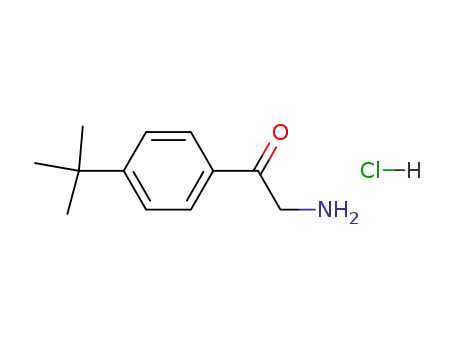 Molecular Structure of 33119-71-0 (4-tert-Butylphenacylamine hydrochloride)