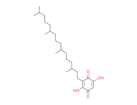 Molecular Structure of 27770-06-5 (2,5-Cyclohexadiene-1,4-dione,2,5-dihydroxy-3-(3,7,11,15-tetramethylhexadecyl)-)