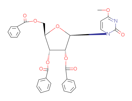 Uridine, 4-O-methyl-,2',3',5'-tribenzoate (9CI)