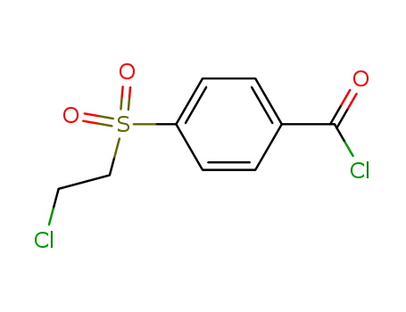 Benzoyl chloride, 4-[(2-chloroethyl)sulfonyl]-