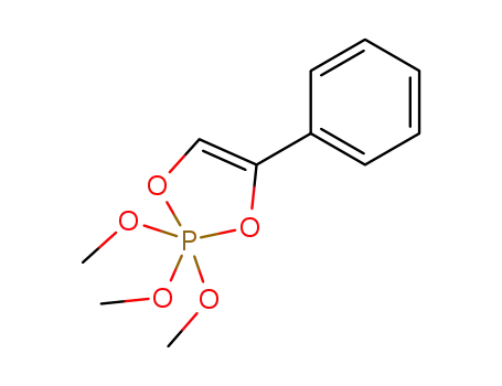 Molecular Structure of 2908-31-8 (1,3,2-Dioxaphosphole, 2,2-dihydro-2,2,2-trimethoxy-4-phenyl-)