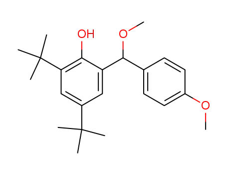 Phenol, 2,4-bis(1,1-dimethylethyl)-6-[methoxy(4-methoxyphenyl)methyl]-