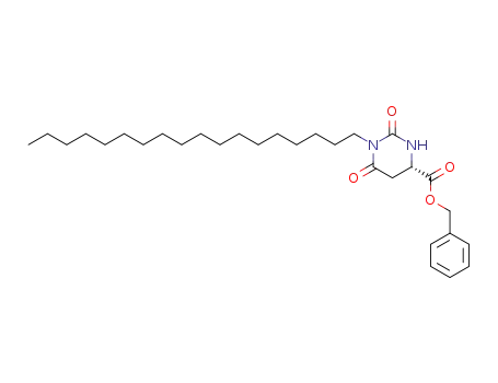 (S)-1-Octadecyl-2,6-dioxo-hexahydro-pyrimidine-4-carboxylic acid benzyl ester