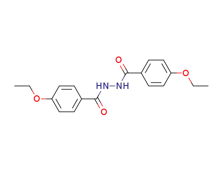 Molecular Structure of 68065-13-4 (Benzoic acid, 4-ethoxy-, 2-(4-ethoxybenzoyl)hydrazide)