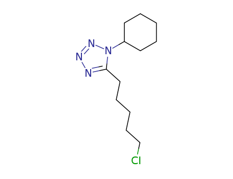 1H-Tetrazole, 5-(5-chloropentyl)-1-cyclohexyl-