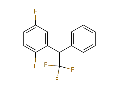 1,4-Difluoro-2-(2,2,2-trifluoro-1-phenylethyl)benzene