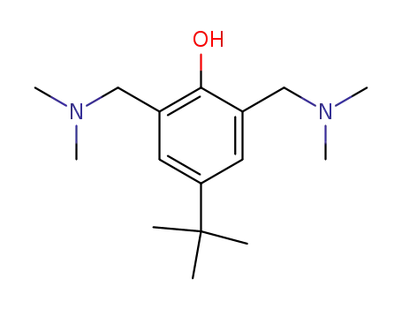 Molecular Structure of 5414-79-9 (4-tert-butyl-2,6-bis[(dimethylamino)methyl]phenol)
