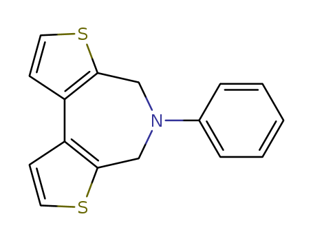 40306-87-4,4H-Dithieno(2,3-c:3,2-e)azepine, 5,6-dihydro-5-phenyl-,