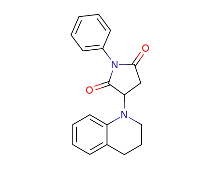 2,5-Pyrrolidinedione, 3-(3,4-dihydro-1(2H)-quinolinyl)-1-phenyl-