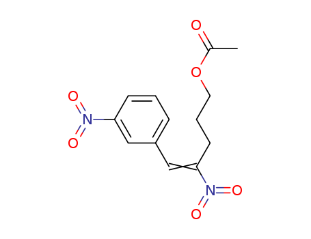 19893-66-4,4-nitro-5-(3-nitrophenyl)pent-4-en-1-yl acetate,