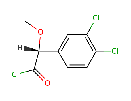 Benzeneacetyl chloride,3,4-dichloro-a-methoxy-