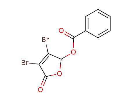 2(5H)-Furanone,5-(benzoyloxy)-3,4-dibromo- cas  14032-73-6