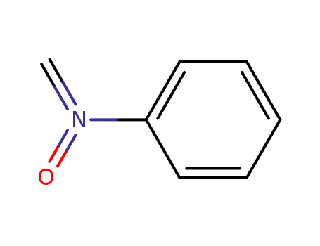 Molecular Structure of 4745-47-5 (Benzenamine, N-methylene-, N-oxide)