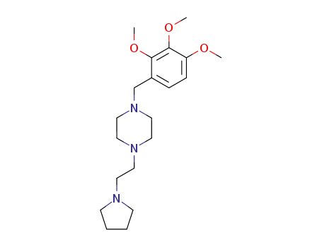 1-<2-(pyrrolidino)ethyl>-4-(2,3,4-trimethoxybenzyl)piperazine