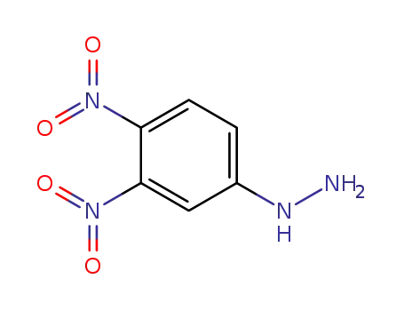 Molecular Structure of 75123-04-5 (Hydrazine, (3,4-dinitrophenyl)-)