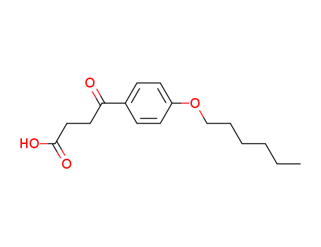 4-[4-(HEXYLOXY)PHENYL]-4-OXOBUTANOIC ACIDCAS