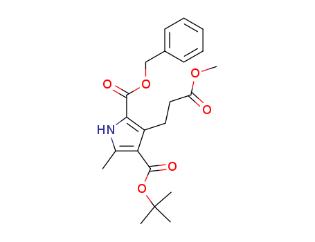 2-BENZYL 4-(TERT-BUTYL) 3-(3-METHOXY-3-OXOPROPYL)-5-METHYL-1H-PYRROLE-2,4-DICARBOXYLATE