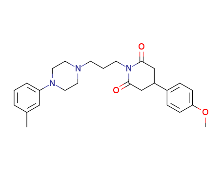 79323-03-8,4-(4-methoxyphenyl)-1-{3-[4-(3-methylphenyl)piperazin-1-yl]propyl}piperidine-2,6-dione,