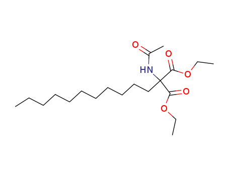 5440-58-4,diethyl (acetylamino)(undecyl)propanedioate,