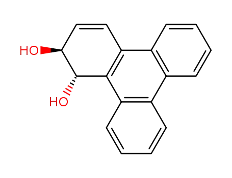 Molecular Structure of 68151-04-2 ((1R,2R)-1,2-dihydrotriphenylene-1,2-diol)