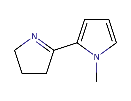 Molecular Structure of 453590-48-2 (1H-Pyrrole,2-(3,4-dihydro-2H-pyrrol-5-yl)-1-methyl-(9CI))
