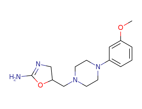 144722-84-9,5-{[4-(3-methoxyphenyl)piperazin-1-yl]methyl}-4,5-dihydro-1,3-oxazol-2-amine,