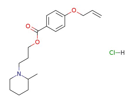 67011-45-4,2-methyl-1-(3-{[4-(prop-2-en-1-yloxy)benzoyl]oxy}propyl)piperidinium chloride,