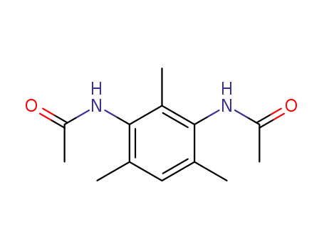 Molecular Structure of 6324-20-5 (N-(3-Acetamido-2,4,6-trimethyl-phenyl)acetamide)