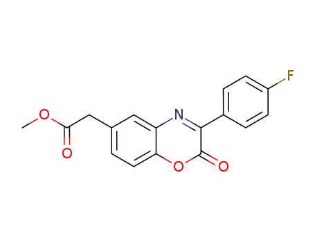 78587-63-0,methyl [3-(4-fluorophenyl)-2-oxo-2H-1,4-benzoxazin-6-yl]acetate,