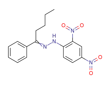 Molecular Structure of 2121-88-2 ((2E)-1-(2,4-dinitrophenyl)-2-(1-phenylpentylidene)hydrazine)