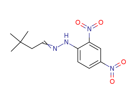 Butanal, 3,3-dimethyl-,2-(2,4-dinitrophenyl)hydrazone cas  7509-78-6
