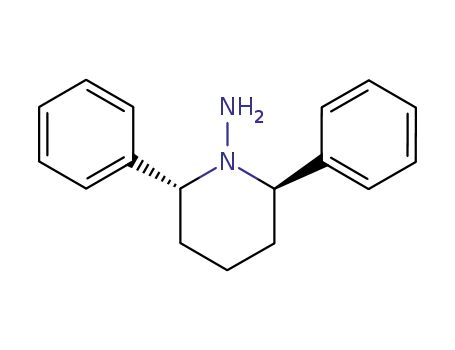 (+/-)-1-amino-2<i>r</i>,6<i>t</i>-diphenyl-piperidine