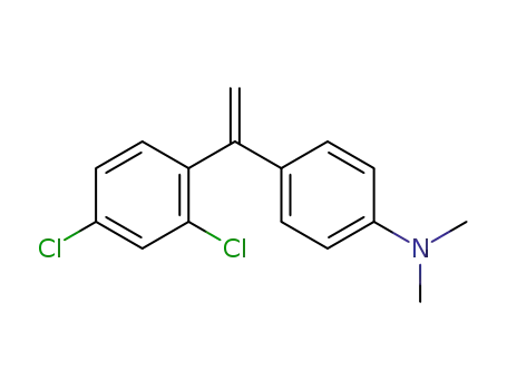 4-[1-(2,4-dichloro-phenyl)-vinyl]-<i>N</i>,<i>N</i>-dimethyl-aniline
