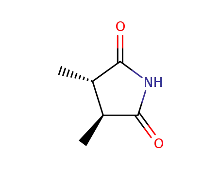 Molecular Structure of 33425-47-7 (2,5-Pyrrolidinedione, 3,4-dimethyl-)
