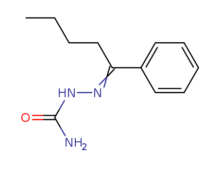 Hydrazinecarboxamide,2-(1-phenylpentylidene)- cas  3030-96-4
